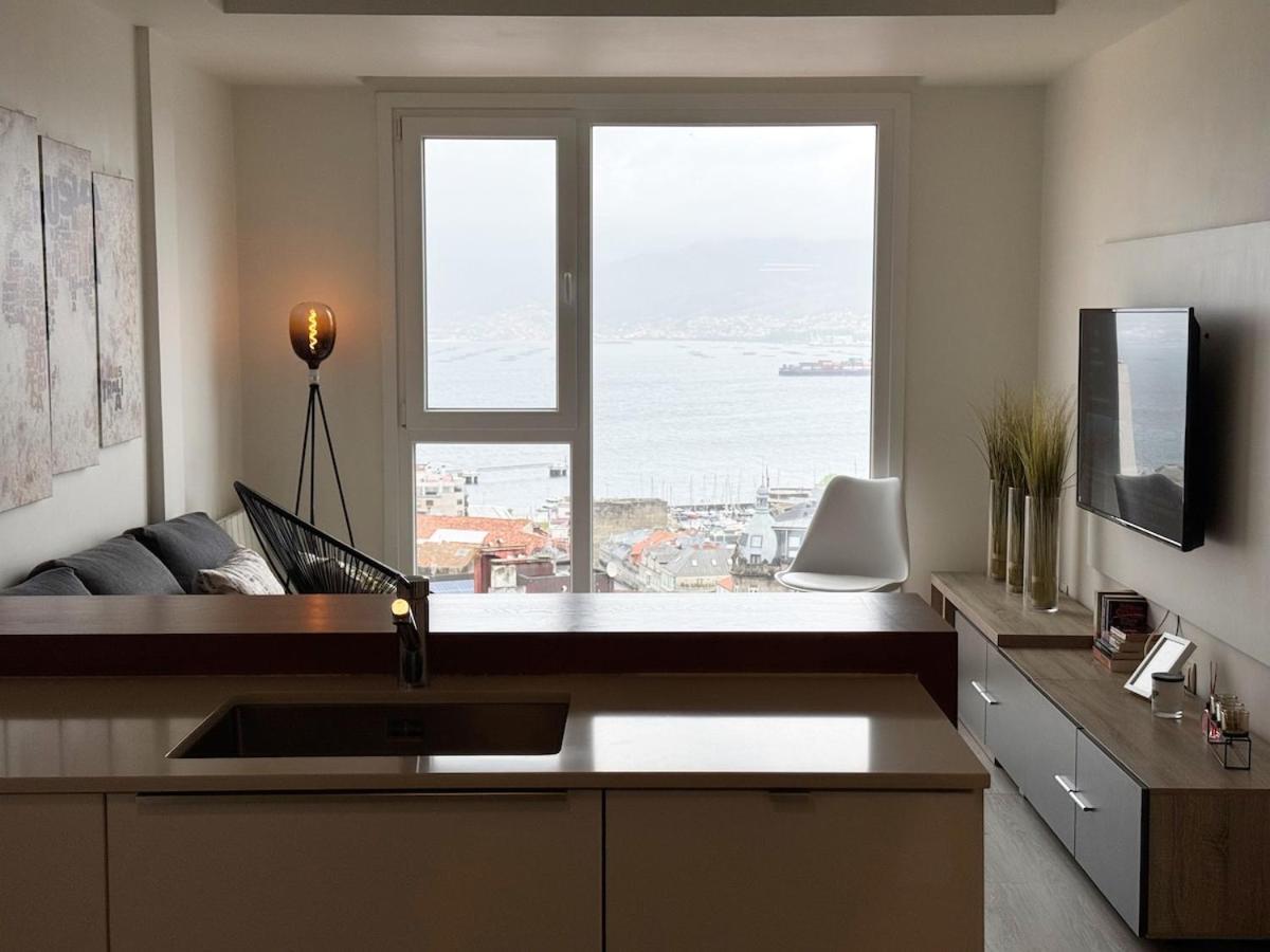 Centro Vistas 180Grados Ria De Vigo - Precioso Apartamento Kültér fotó